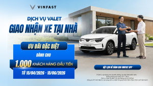 VinFast thí điểm dịch vụ Valet - Giao nhận xe tại nhà